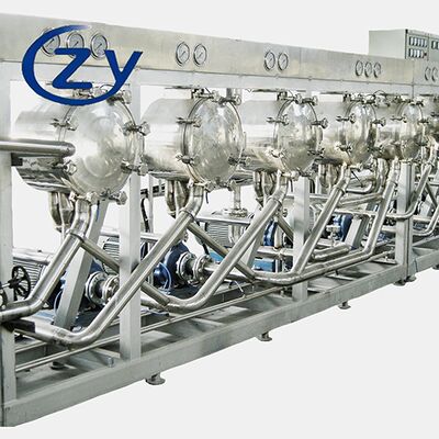 ไฮโดรไซคลอนสตาร์ชความแม่นยําสูง การจัดหมวดประเภทและการทําความสะอาดที่มีประสิทธิภาพสําหรับการผลิตสตาร์ชพืชราก