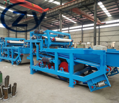 กากตะกอน Dewatering Belt Filter Press Machine โรงงานบำบัดน้ำเสียอุตสาหกรรม