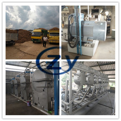 เครื่องตัดแป้งมันเทศ 110kw อัตโนมัติ 18t / H เครื่องตัดมันสำปะหลัง