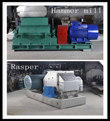 เครื่องตัดแป้งมันเทศ 110kw อัตโนมัติ 18t / H เครื่องตัดมันสำปะหลัง