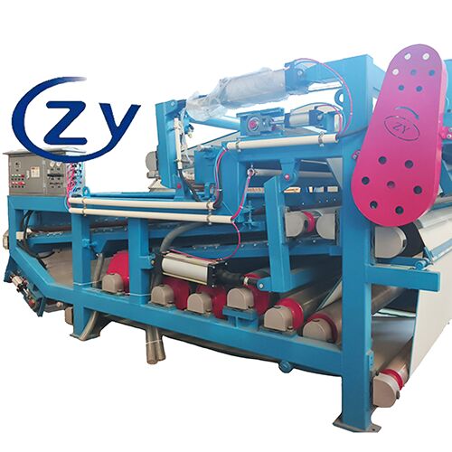 เครื่องกรองความอ่อนน้ําสายเข็มขัดต่อเนื่อง: การกําจัดความชื้นความจุสูงสําหรับการแปรรูปเค้กสตาร์ช