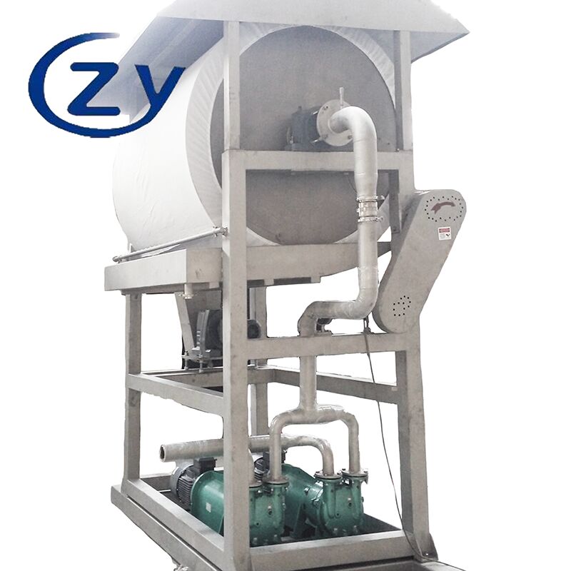 ตัวกรองสุญญากาศประสิทธิภาพสูงสำหรับการแยกของแข็งและของเหลวที่เชื่อถือได้ในสายการผลิตแป้งอุตสาหกรรม