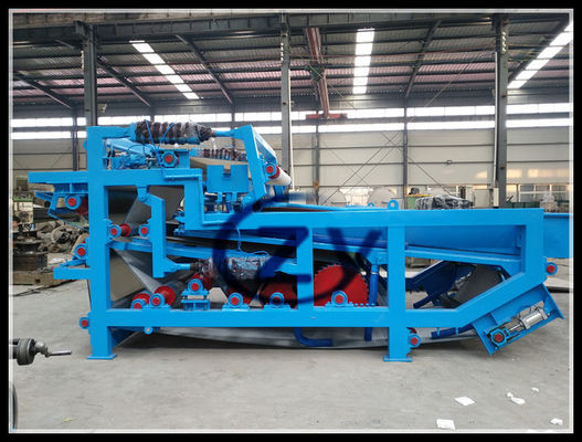 380v มันสำปะหลังไฟเบอร์การคายน้ำอุปกรณ์เครื่องกดสายพาน