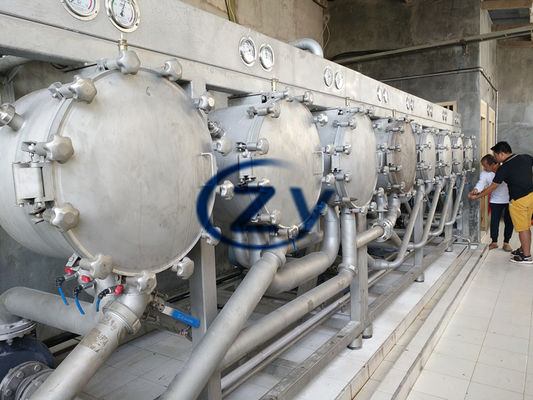 เครื่องแยกไฮโดรไซโคลนแป้งมันสำปะหลัง 45kw MC550