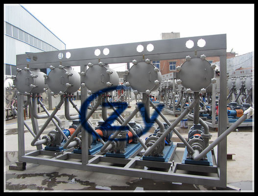เครื่องแปรรูปมันสำปะหลังความจุขนาดใหญ่ Multi Cyclone For Starch