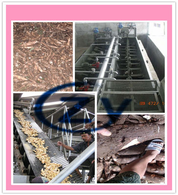 เครื่องซักผ้าพายมันสำปะหลังผู้ประกอบการง่ายวัสดุ CS 22kw Motor