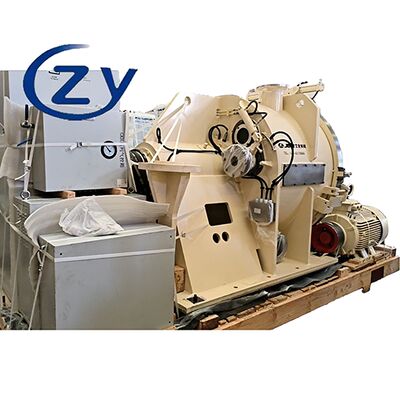 เครื่องหมุนเหวี่ยงแบบขูดพลังงานต่ำพร้อมการแยกของแข็ง-ของเหลวที่เพิ่มประสิทธิภาพ