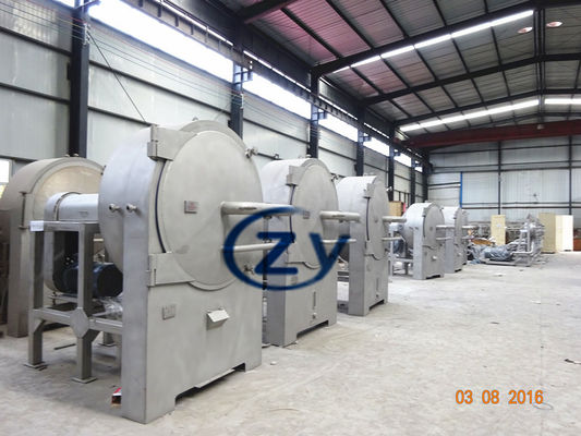 เครื่องประมวลผลแป้งมันสำปะหลัง CE โดยอัตราการสกัดแป้งสูงตะแกรงแรงเหวี่ยง