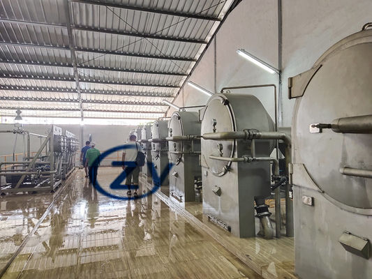 เครื่องแป้งมันสำปะหลังสีขาวเงิน / Dewatering Sieves Multi functional