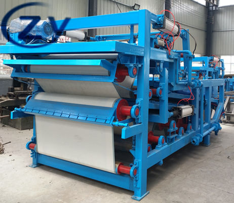 มันสำปะหลังไฟเบอร์ Dewatering เข็มขัดกดเครื่องจักรเหล็กคาร์บอนการใช้พลังงานต่ำ