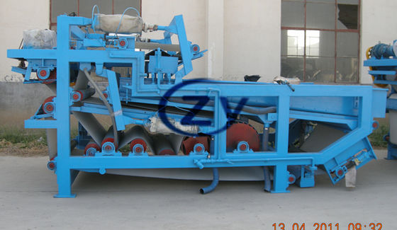 สายพานกรองมันสำปะหลังกด Dewatering การใช้พลังงานต่ำ 380 โวลต์ 50 เฮิร์ต
