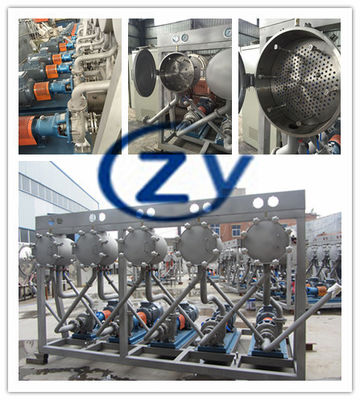 การแยกโปรตีน 25t / H 45kw แป้งมันสำปะหลัง Hydrocylone