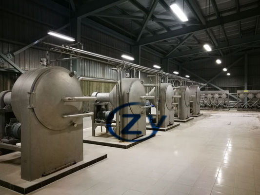 45kw 15t / H SS304 ตะแกรงสกัดแป้งมันสำปะหลัง