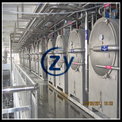 เครื่องจักรแปรรูปแป้งมันสำปะหลัง 15t / H ตะแกรงเหวี่ยง 45kw