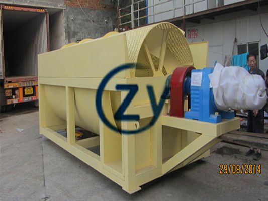 Countercurrent 15kw เครื่องแป้งมันเทศ 20t / H เครื่องซักผ้ากลองหมุน