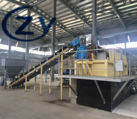 น้ำมันสำปะหลังปอกเปลือกผักเครื่องซักผ้า 18.5kw โรตารี่กลอง Type
