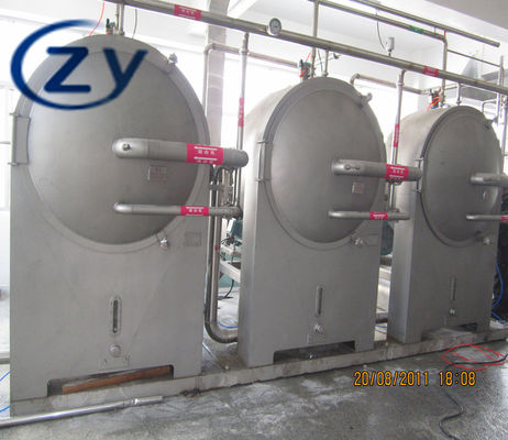 เครื่องแป้งมันสำปะหลัง 15kw ดำเนินการต่อเครื่องแยกแป้งมันสำปะหลัง